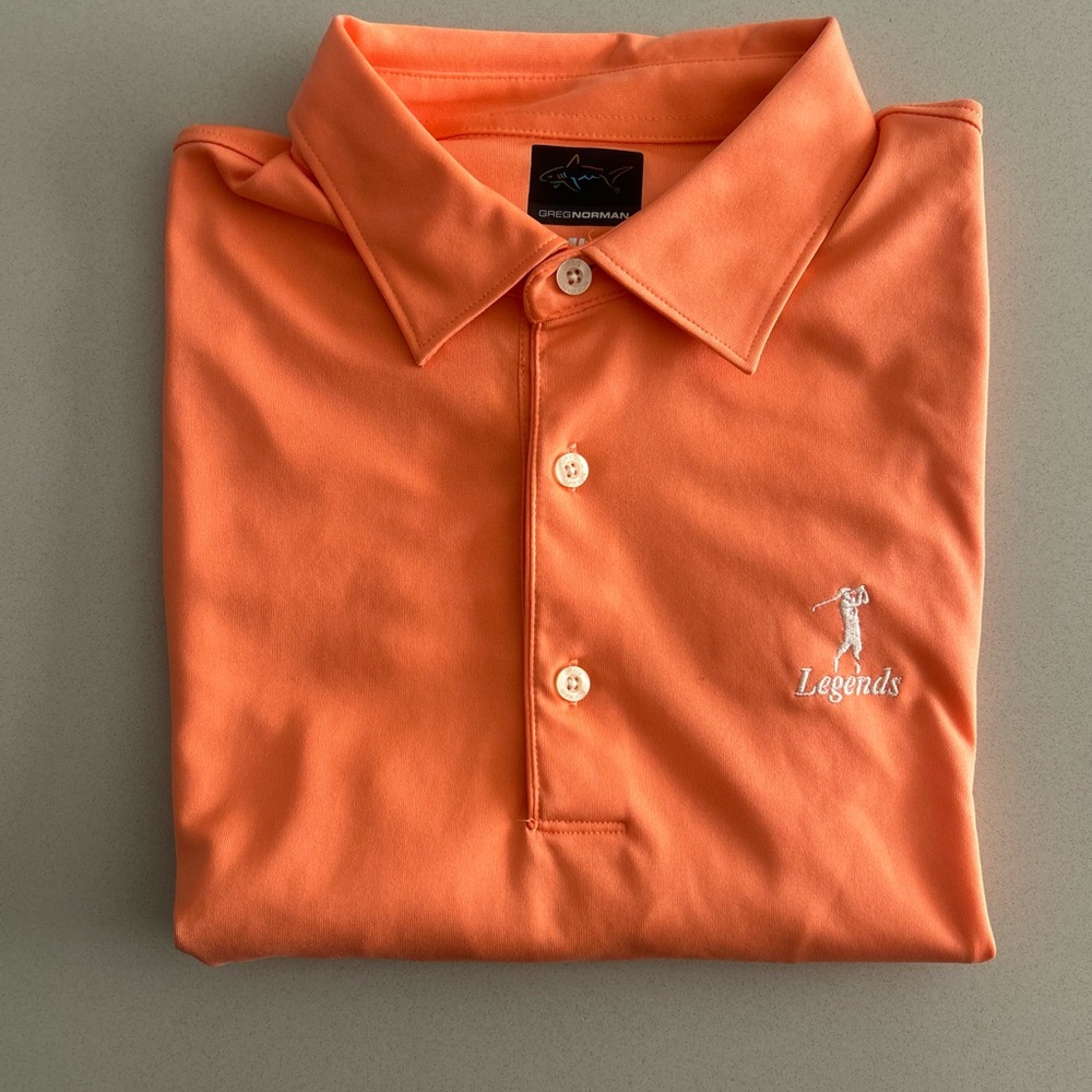 Greg Norman Collection Orange Polo